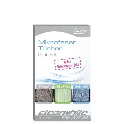 CLEARWHITE MIKROFASER TÜCHER