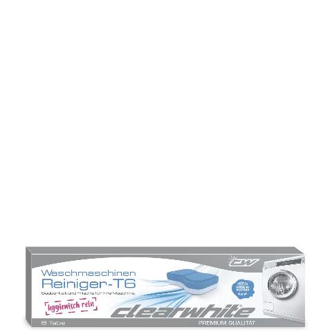 CLEARWHITE T6 | Waschmaschinen-Reiniger 
