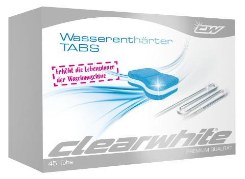 CLEARWHITE Wasserenthärter Tabs