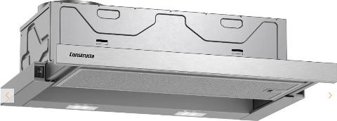 CONSTRUCTA CD30646 | Flachschirmhaube 60 cm Silbermetallic