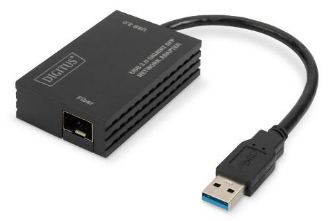 DIGITUS USB3.0 Gigabit SFP Network Adapter braucht zusätzliches SFP Modul