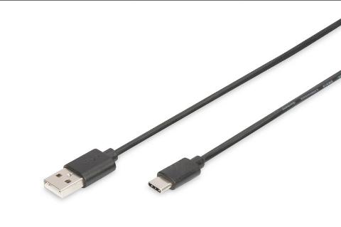 DIGITUS USB Type-C™ Verbindungskabel, Typ C auf A