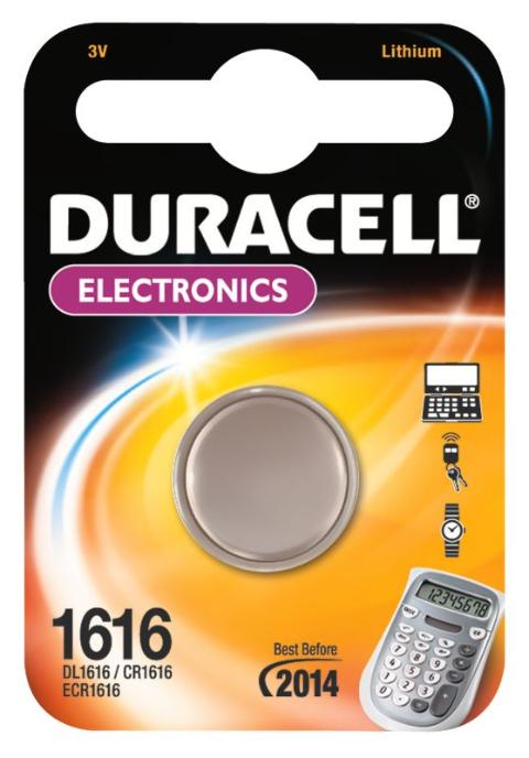 DURACELL  DL 1616 Electronic | Knopfzellenbatterie
