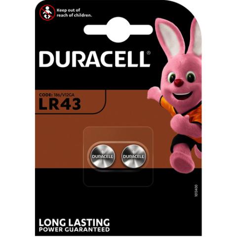 DURACELL LR43 Knopfzelle 2 Stk