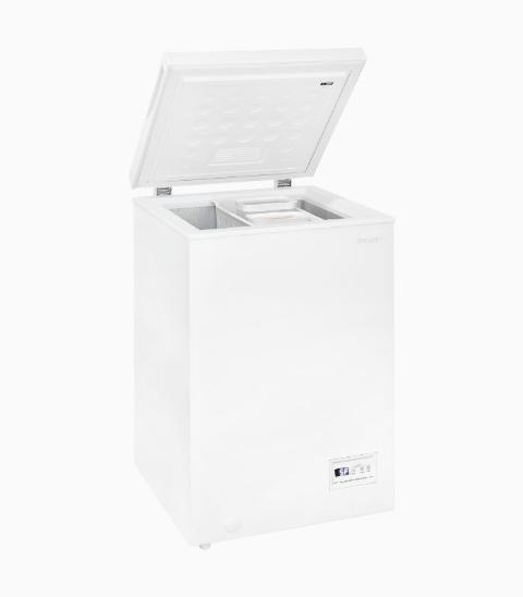 EXQUISIT GT101-E-040E weiß | Gefriertruhe