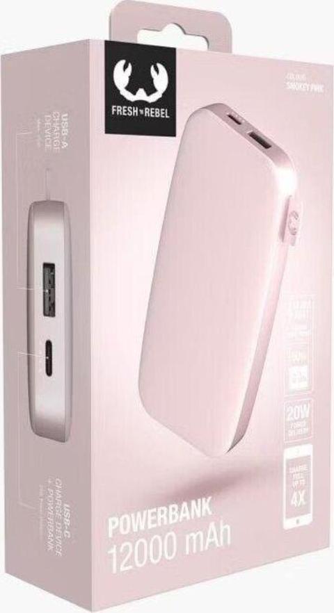 FRESH N REBEL Powerbank pink