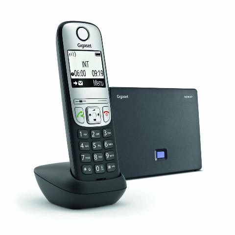 GIGASET A690 IP schwarz | VoIP- und Festnetztelefon