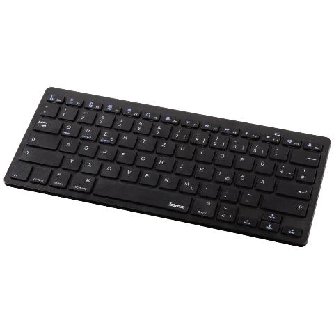 HAMA 108392 Bluetooth®-Tastatur "KEY4ALL X510", Schwarz