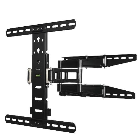 HAMA 108756 TV-Wandhalterung FULLMOTION Ultraslim, 5 Sterne, 142 cm (56"), Schwarz 