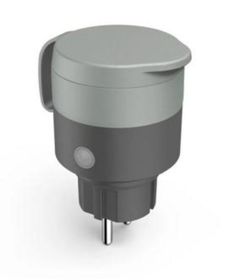 HAMA 176624 | WLAN-Steckdose "Outdoor" ohne Hub, Sprach- u. App-Steuerung, 2.300W / 10A, Gr