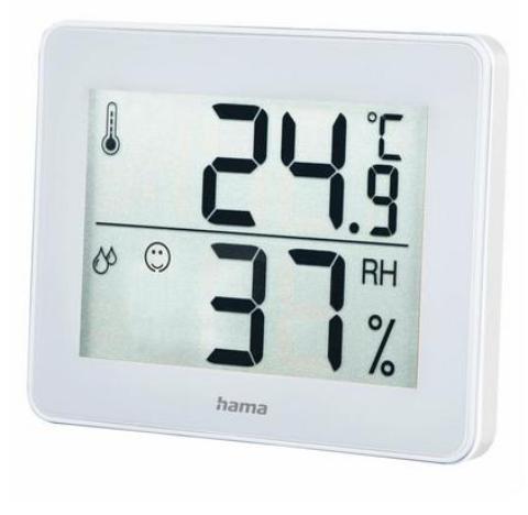 HAMA 186360 | Thermo- / Hygrometer "TH-130", Weiß