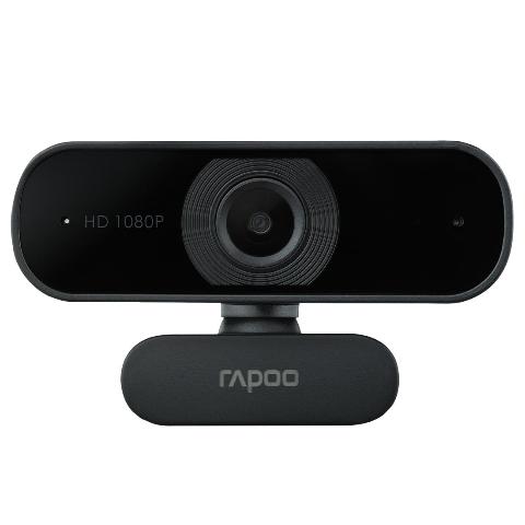 HAMA 192417 Rapoo Full-HD-Webcam "XW180", Schwarz