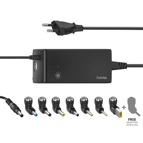 HAMA 200004 Universal-Notebook-Netzteil, 12-22V/90W 