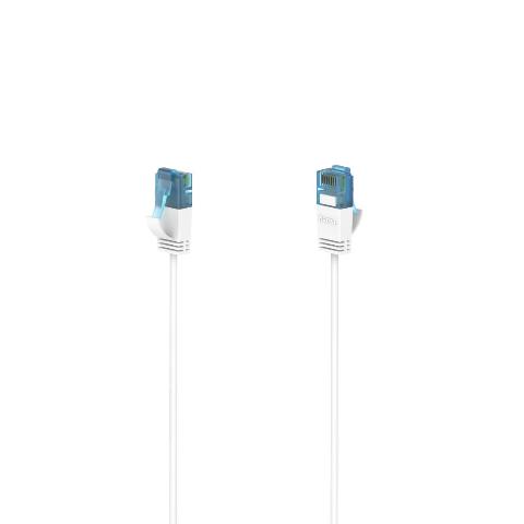 HAMA 200688 Netzwerkkabel "Flexi-Slim", CAT-6a, 10 Gbit/s, U/UTP, 0,75 m