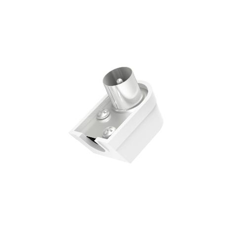 HAMA 205216 Antennen-Stecker, Koax-Winkel, schraubbar