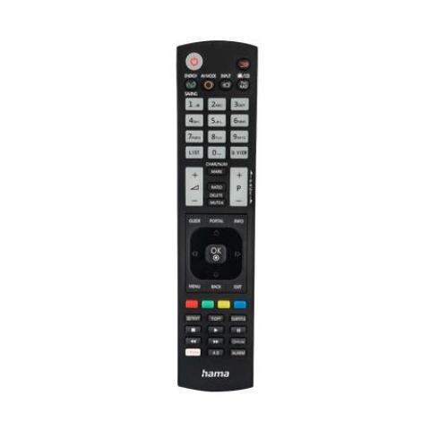 HAMA 221061 | Universal-Fernbedienung für LG TVs, IR, lernfähig, leuchtende Tasten