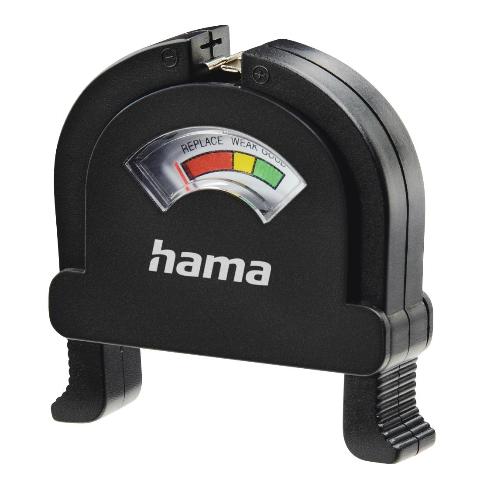 HAMA 223542 Akku-/Batterie-Tester, Universal-Messgerät für Akkus, Batterien