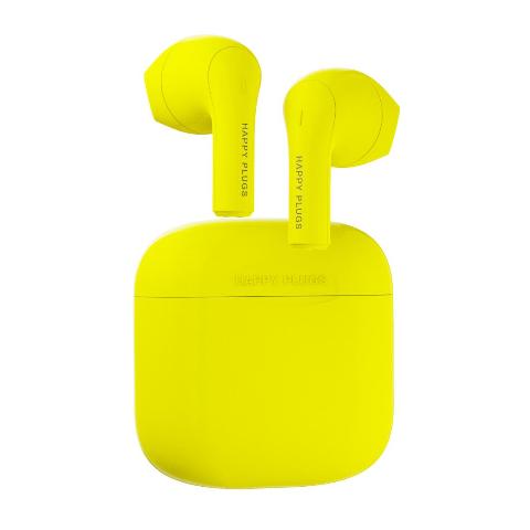 HAPPY PLUGS 215318 Bluetooth®-Kopfhörer "Joy", True Wireless, Neongelb