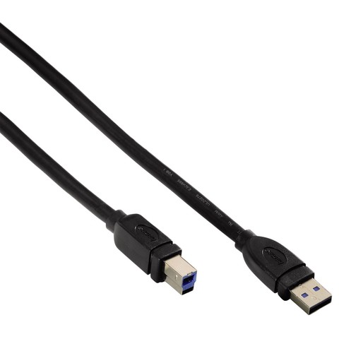 Hama 54501 USB-3.0-Kabel, geschirmt, 1,80 m