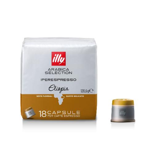 ILLY Iperespresso Arabica Selection Äthiopien - 18 Kaffeekapseln