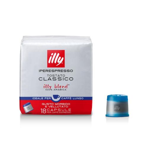 ILLY Iperespresso Lungo mittlere Röstung - 18 Kaffeekapseln