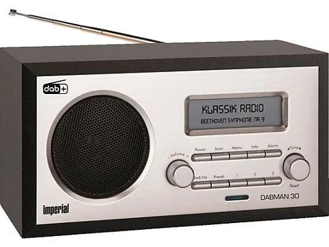 IMPERIAL DABMAN 30 Radio Schwarz