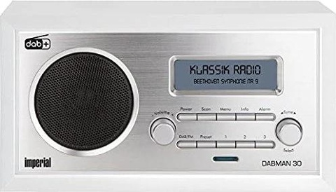 IMPERIAL DABMAN 30 Radio Weiß