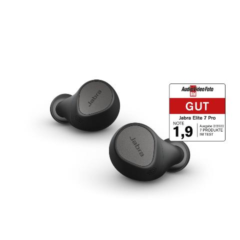 JABRA In-Ear-Bluetooth®-Kopfhörer "Elite 7 Pro", Titanschwarz