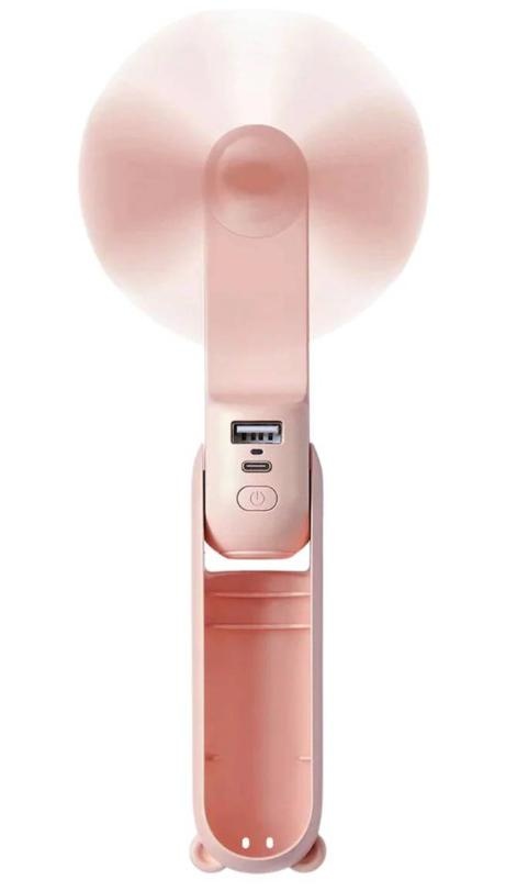 JISULIFE HANDHELD FAN 8 pink
