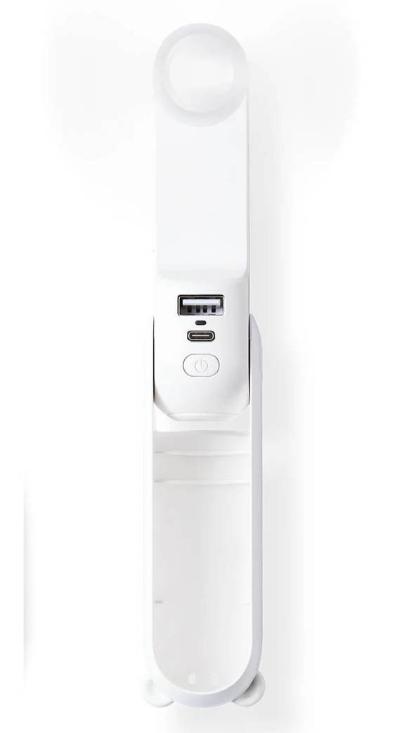 JISULIFE HANDHELD FAN 8 weiß