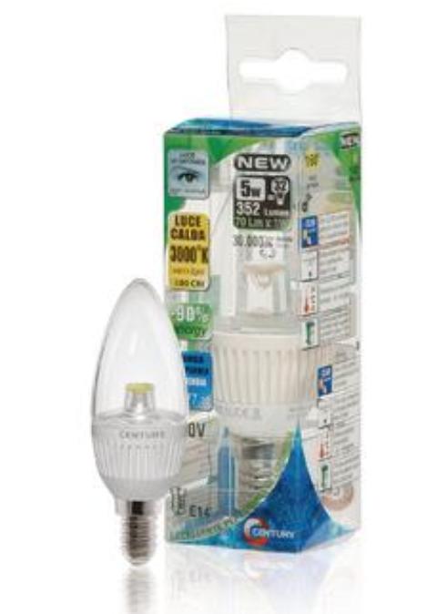 LED CENTURY CERAMIC 5WATT E14