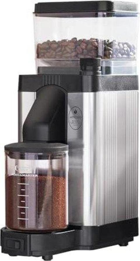 MOCCAMASTER KM5 Kaffeemühle polished silver