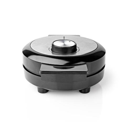 NEDIS KAWP100BK | Waffeleisen | 19 cm | 1000 W | Schwarz