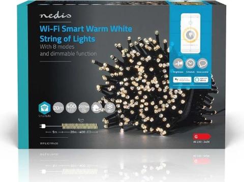 NEDIS WIFILX01W400 Weihnachtsbeleuchtung