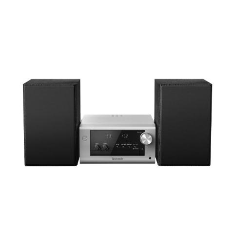 PANASONIC SC-PM704EG-S |  Micro Hifi System SC-PM704 mit CD, DAB+ und Bluetooth | silber
