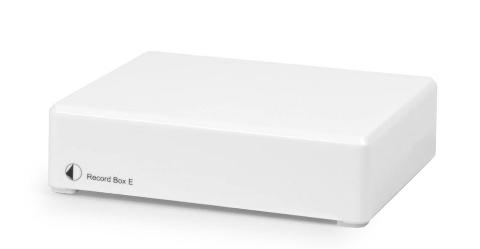 PRO-JECT Record Box E weiß | Phonovorverstärker mit A/D Wandler und USB-Anschluss