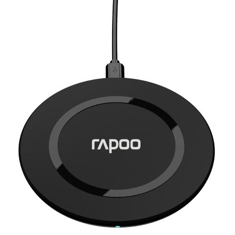 RAPOO 187176 Kabellose Schnellladestation "XC140", Schwarz