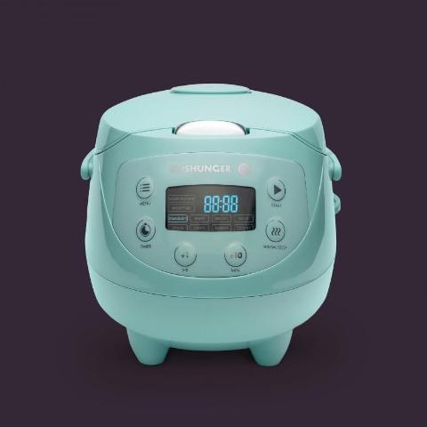 REISHUNGER  Digitaler Mini Reiskocher mint