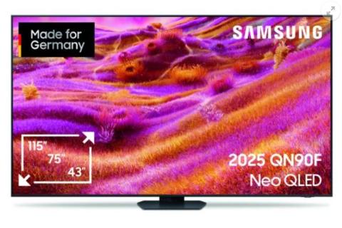 SAMSUNG 115QN90F | 115 Zoll 4K NeoQLED QN90F Vision AI Smart TV