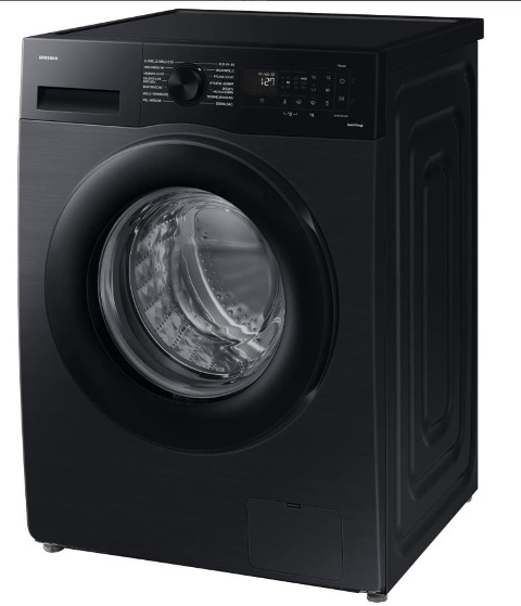 SAMSUNG WW90CGC04AABEG schwarz | 9 kg Waschmaschine WW5000C mit EcoBubble, EEK: A (-10%)