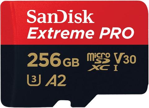 SANDISK 214505 microSDXC Extreme Pro 256 GB