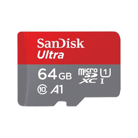 SANDISK 215421 MICROSDXC 64GB | SanDisk Ultra microSD with SD Adapter 