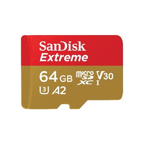 SANDISK MICROSDXC EXTREME 64GB
