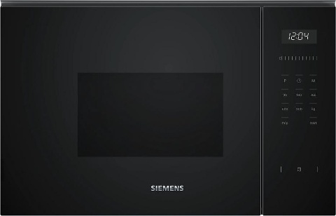 SIEMENS BF525LMB1 | iQ500 Einbau-Mikrowelle Schwarz, Edelstahl