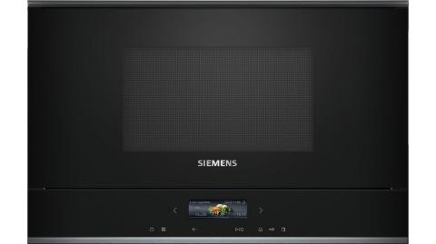 SIEMENS BF722R1B1 | iQ700 Einbau-Mikrowelle  Schwarz, Edelstahl