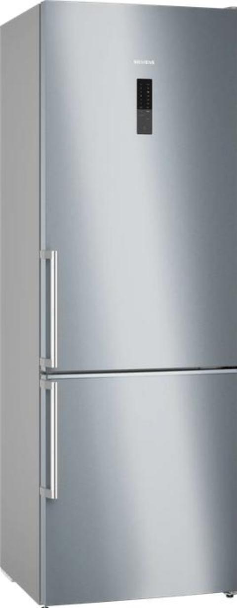 SIEMENS KG49N7ICT | iQ300 Freistehende Kühl-Gefrier-Kombination mit Gefrierbereich unten 203 x 70 cm Inox-antifingerprint
