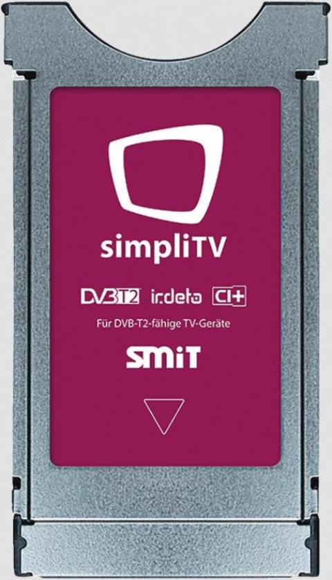 SIMPLI-TV Irdeto Modul DVB-T2