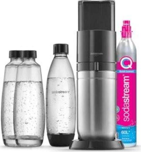 SODASTREAM DUO Vorteilspack Titan Trinkwassersprudler