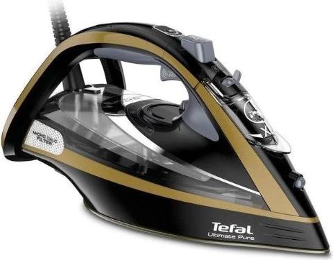 TEFAL FV9847 Ultimate Pure Dampfbügeleisen schwarz/gold