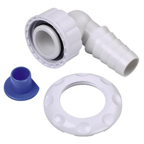 XAVAX 111356 Geräteanschlusstülle für Wandeinbau-Siphons ohne Reinigungsöffnung